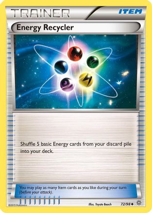 Energy Recycler (72/98) [XY: Ancient Origins] Pokemon Single Pokémon