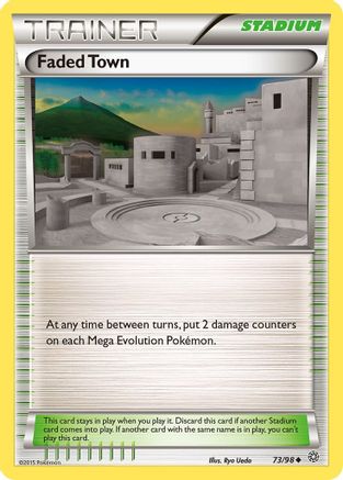 Faded Town (73/98) [XY: Ancient Origins] Pokemon Single Pokémon