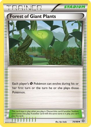 Forest of Giant Plants (74/98) Reverse Holofoil [XY: Ancient Origins] Pokemon Single Pokémon