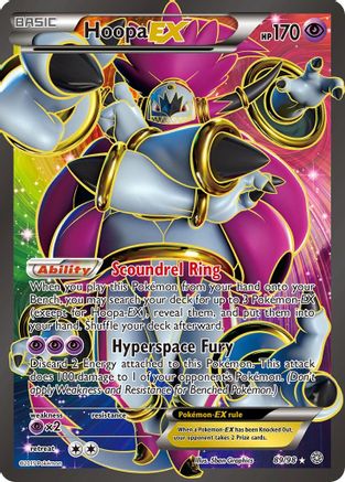 Hoopa EX (89 Full Art) (/98) Holofoil [XY: Ancient Origins] Pokemon Single Pokémon