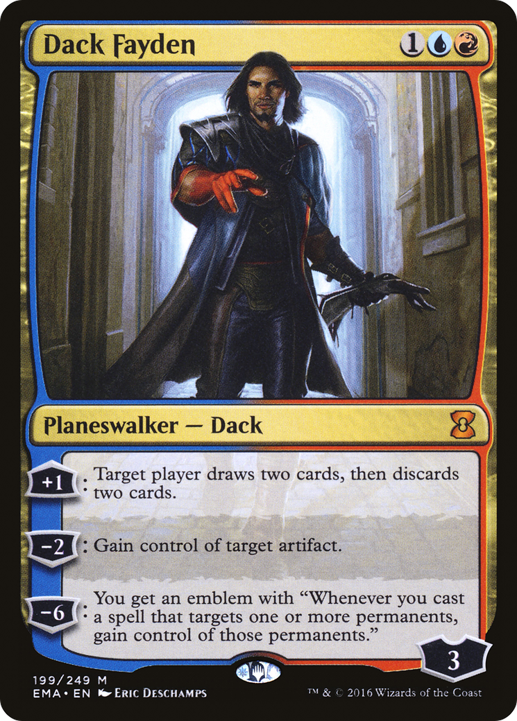 Dack Fayden (EMA-199) [Eternal Masters] MTG Single Wizards of the Coast