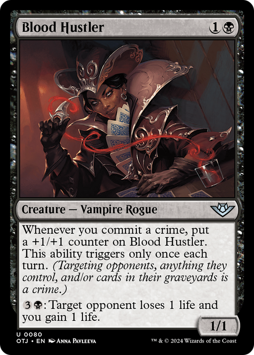 Blood Hustler (OTJ-080) [Outlaws of Thunder Junction] Foil MTG Single Wizards of the Coast
