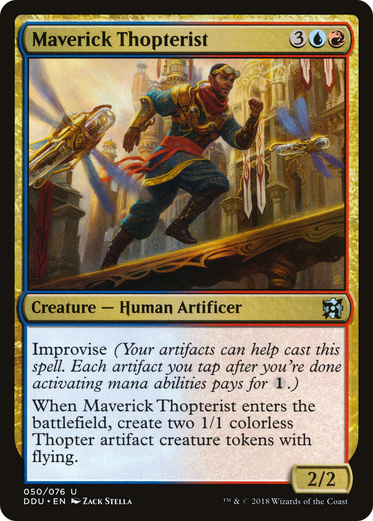 Maverick Thopterist (DDU-050) [Misc] Duel Decks: Elves vs. Inventors MTG Single Wizards of the Coast