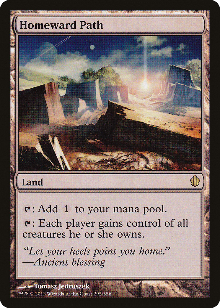 Homeward Path (C13-295) [Commander 2013] MTG Single Wizards of the Coast