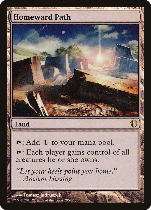Homeward Path (C13-295) [Commander 2013] MTG Single Wizards of the Coast