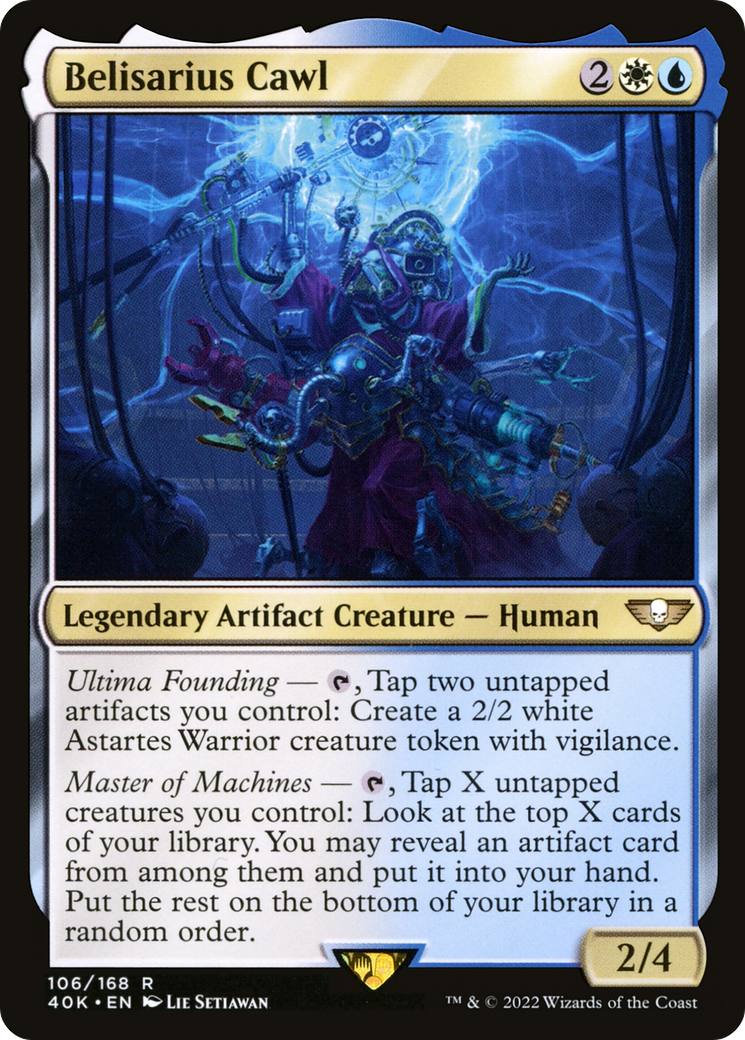 Belisarius Cawl (40K-106) [Warhammer 40,000 Commander] MTG Single Wizards of the Coast