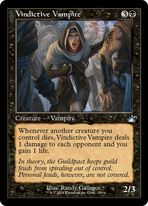 Vindictive Vampire (RVR-330) [Ravnica Remastered] MTG Single Wizards of the Coast