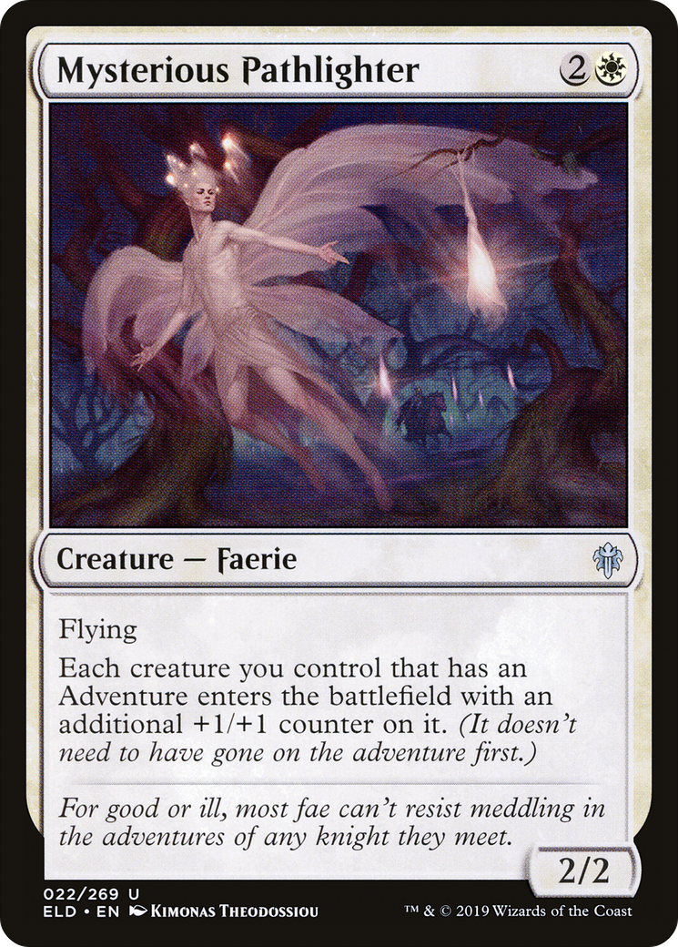Mysterious Pathlighter (ELD-022) [Throne of Eldraine] Foil MTG Single Wizards of the Coast