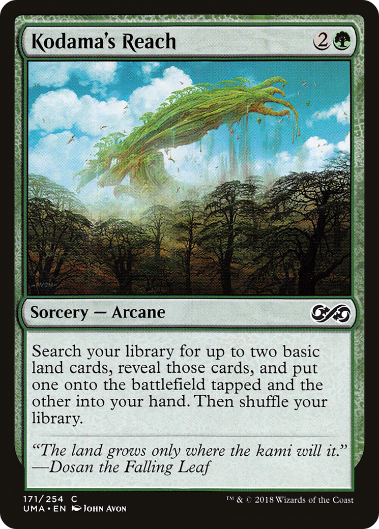 Kodama's Reach (UMA-171) [Ultimate Masters] Foil MTG Single Wizards of the Coast