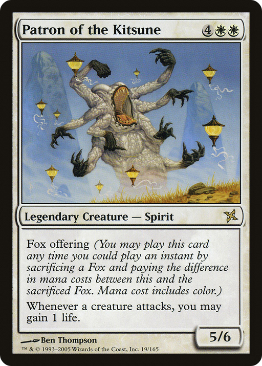 Patron of the Kitsune (BOK-019) [Betrayers of Kamigawa] MTG Single Wizards of the Coast