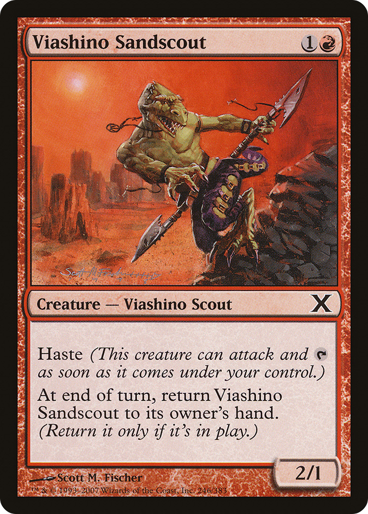 Viashino Sandscout (10E-246) [Tenth Edition] MTG Single Wizards of the Coast