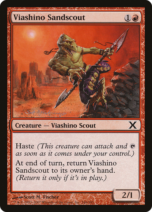 Viashino Sandscout (10E-246) [Tenth Edition] MTG Single Wizards of the Coast