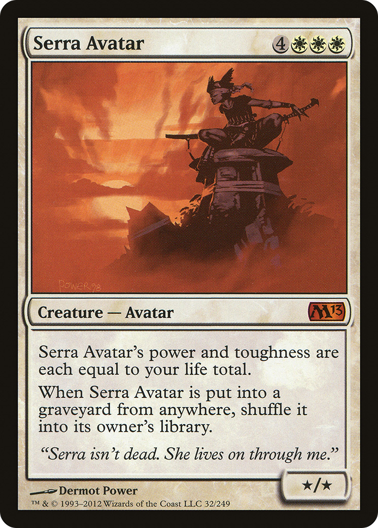 Serra Avatar (M13-032) [Magic 2013] Foil MTG Single Wizards of the Coast