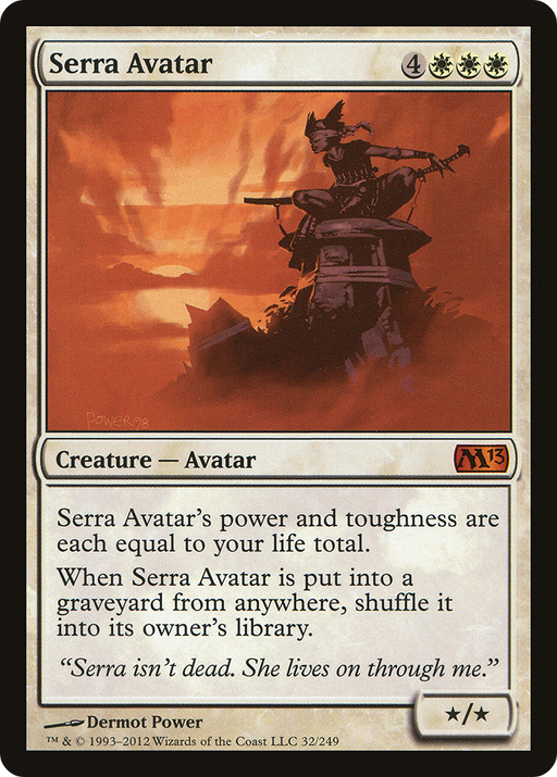 Serra Avatar (M13-032) [Magic 2013] Foil MTG Single Wizards of the Coast