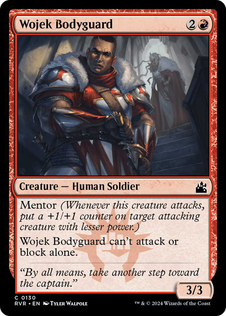 Wojek Bodyguard (RVR-130) [Ravnica Remastered] MTG Single Wizards of the Coast