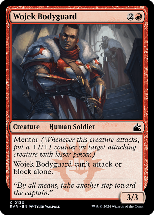 Wojek Bodyguard (RVR-130) [Ravnica Remastered] MTG Single Wizards of the Coast