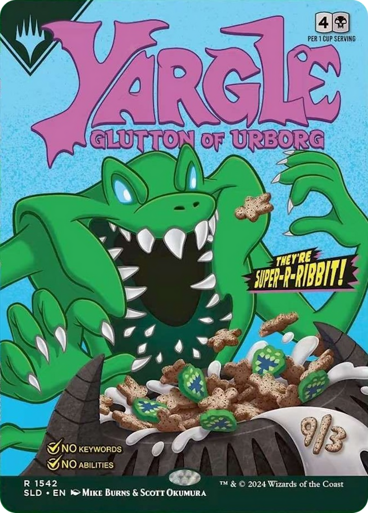Yargle, Glutton of Urborg // Yargle, Glutton of Urborg (SLD-1542★) [Secret Lair] Drop Foil MTG Single Wizards of the Coast