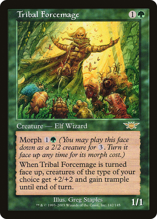 Tribal Forcemage (LGN-142) [Legions] MTG Single Wizards of the Coast