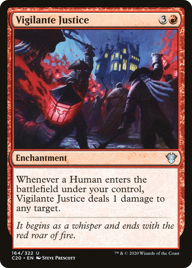 Vigilante Justice (C20-164) [Commander 2020] MTG Single Wizards of the Coast
