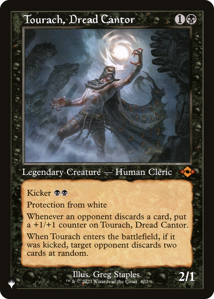 Tourach, Dread Cantor (LIST-MH2-402) [Mystery Booster] The List MTG Single Wizards of the Coast