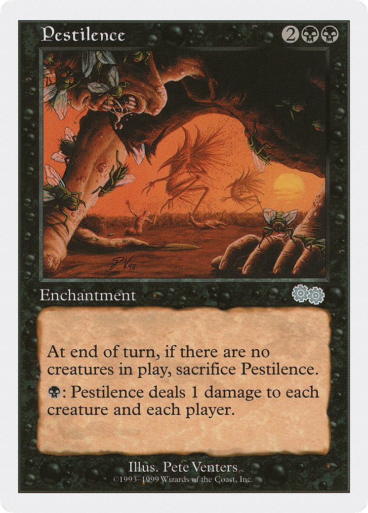 Pestilence (BRB-) [Misc] Battle Royale Box Set MTG Single Wizards of the Coast