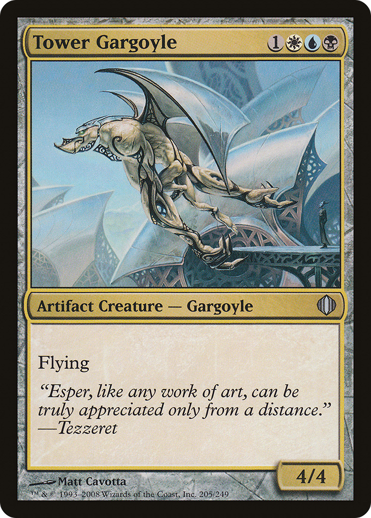 Tower Gargoyle (ALA-205) [Shards of Alara] MTG Single Wizards of the Coast