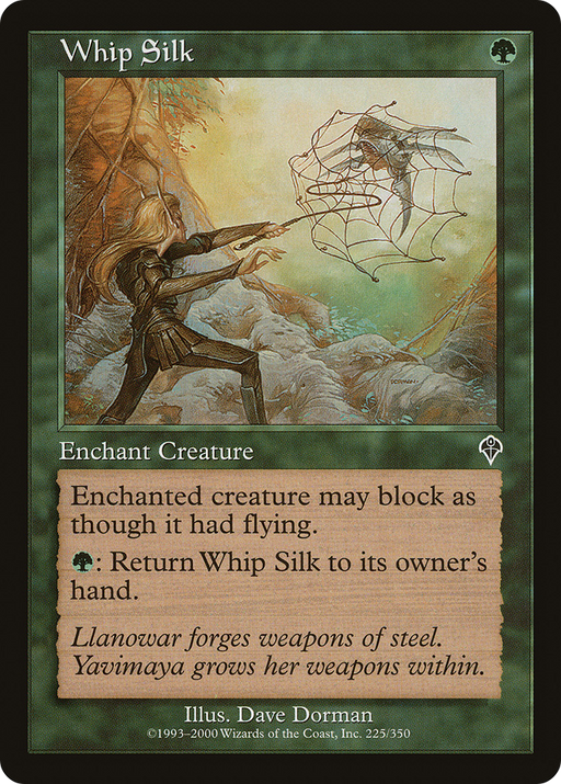 Whip Silk (INV-225) [Invasion] Foil MTG Single Wizards of the Coast