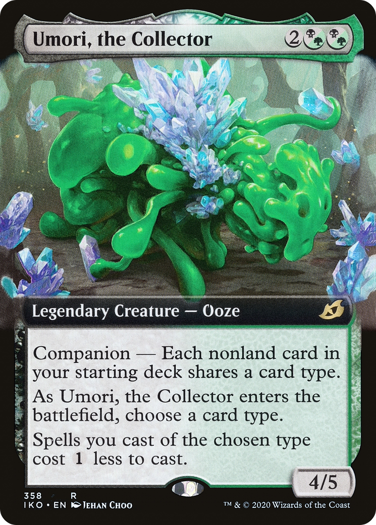Umori, the Collector (IKO-358) [Ikoria: Lair of Behemoths] (Extended Art) Foil MTG Single Wizards of the Coast