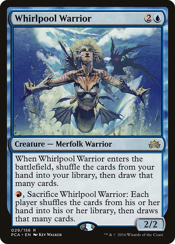 Whirlpool Warrior (PCA-029) [Misc] Planechase Anthology MTG Single Wizards of the Coast