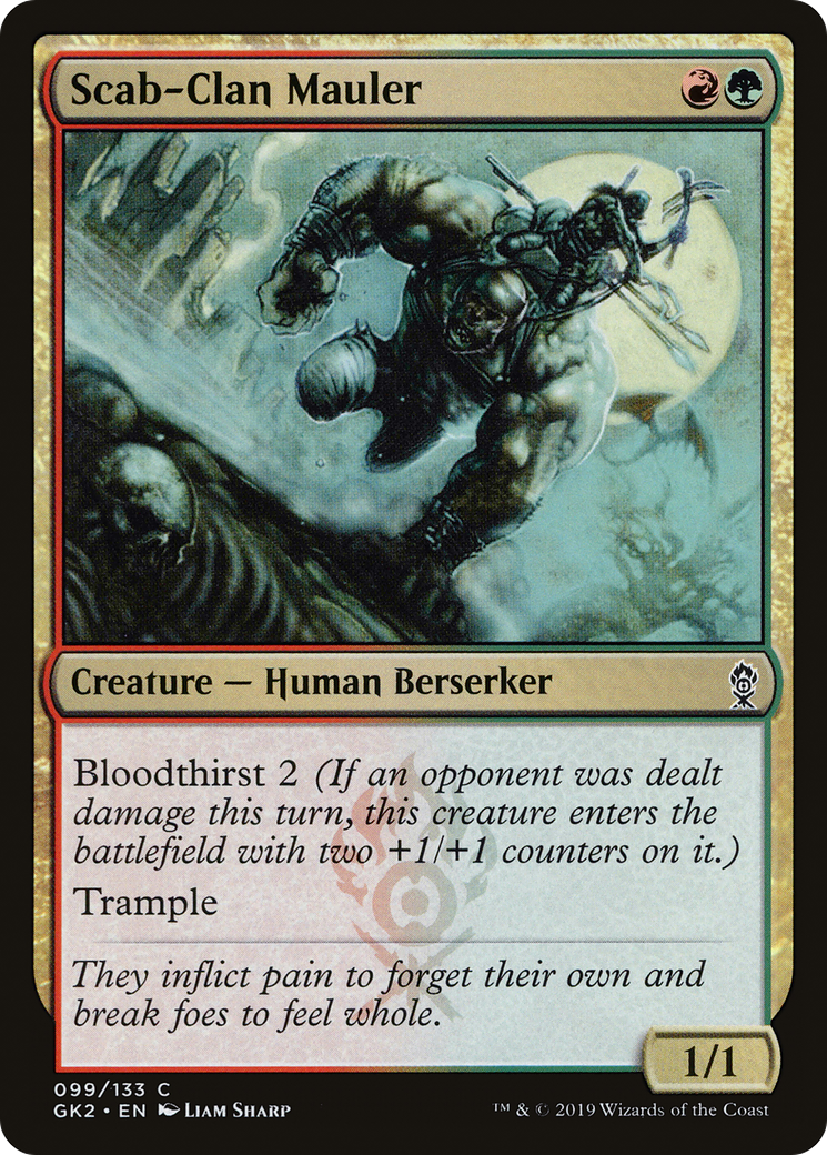 Scab-Clan Mauler (GK2-099) [Misc] RNA Guild Kit MTG Single Wizards of the Coast