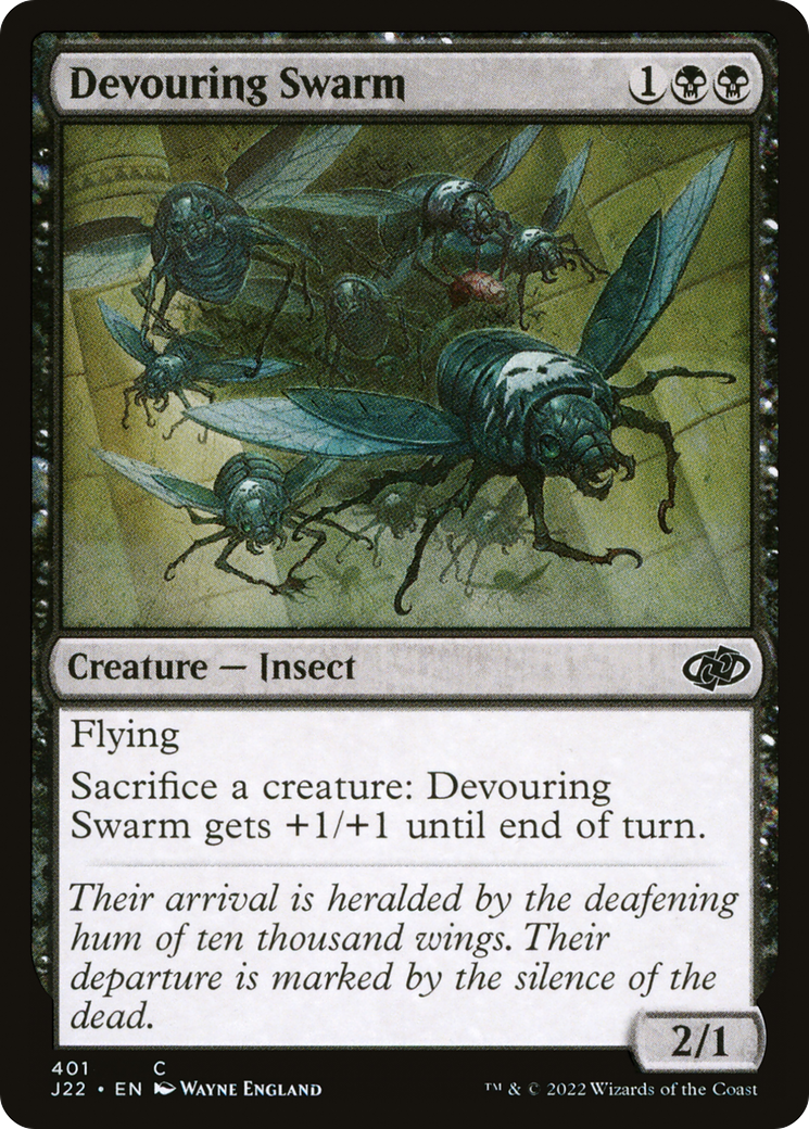 Devouring Swarm (J22-401) [Jumpstart 2022] MTG Single Wizards of the Coast