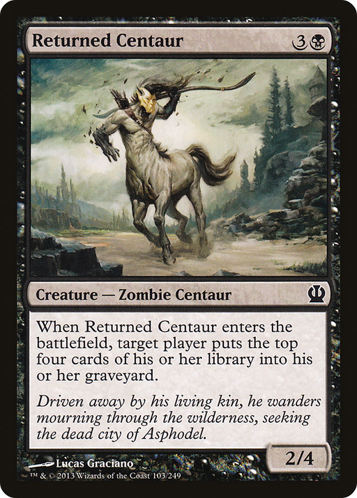 Returned Centaur (THS-103) [Theros] MTG Single Wizards of the Coast