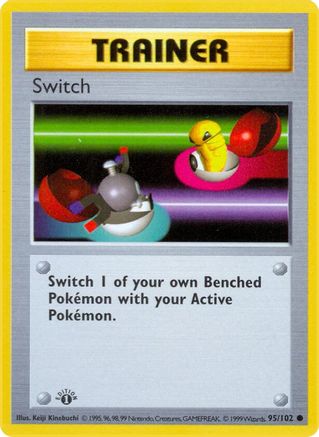Switch (95) Unlimited [Vintage: Base Set Shadowless] Pokemon Single Pokémon