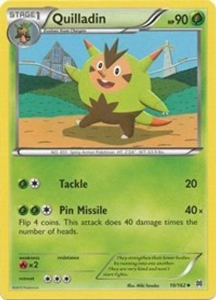 Quilladin (10/162) [XY: BREAKthrough] Pokemon Single Pokémon