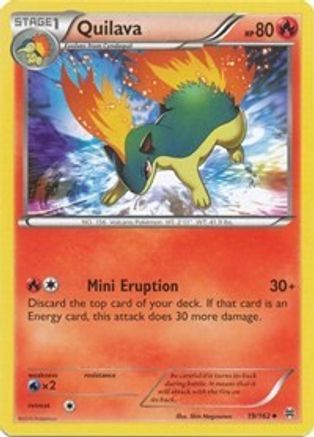 Quilava (19/162) [XY: BREAKthrough] Pokemon Single Pokémon
