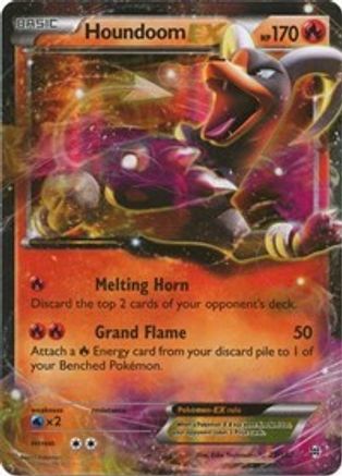 Houndoom EX (21/162) Holofoil [XY: BREAKthrough] Pokemon Single Pokémon