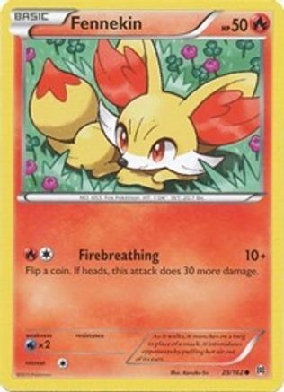 Fennekin (25/162) [XY: BREAKthrough] Pokemon Single Pokémon