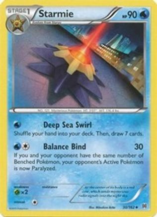 Starmie (30/162) [XY: BREAKthrough] Pokemon Single Pokémon