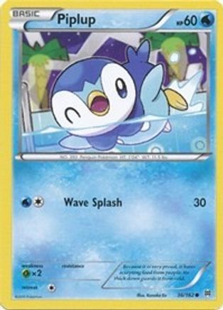 Piplup (36/162) [XY: BREAKthrough] Pokemon Single Pokémon