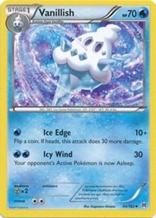 Vanillish (44/162) Reverse Holofoil [XY: BREAKthrough] Pokemon Single Pokémon