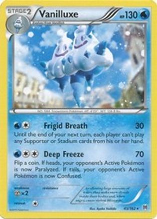 Vanilluxe (45/162) Reverse Holofoil [XY: BREAKthrough] Pokemon Single Pokémon