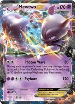 Mewtwo EX (61/162) Holofoil [XY: BREAKthrough] Pokemon Single Pokémon