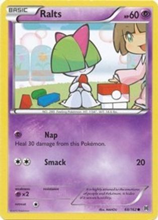 Ralts (68/162) [XY: BREAKthrough] Pokemon Single Pokémon