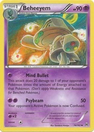 Beheeyem (74/162) [XY: BREAKthrough] Pokemon Single Pokémon