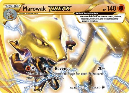 Marowak BREAK (79/162) Holofoil [XY: BREAKthrough] Pokemon Single Pokémon