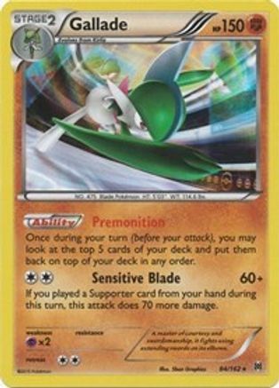 Gallade (84/162) Holofoil [XY: BREAKthrough] Pokemon Single Pokémon