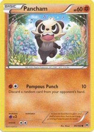 Pancham (86/162) Reverse Holofoil [XY: BREAKthrough] Pokemon Single Pokémon
