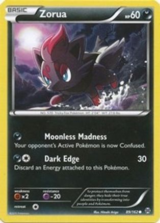 Zorua (89/162) [XY: BREAKthrough] Pokemon Single Pokémon