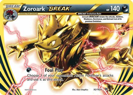 Zoroark BREAK (92/162) Holofoil [XY: BREAKthrough] Pokemon Single Pokémon