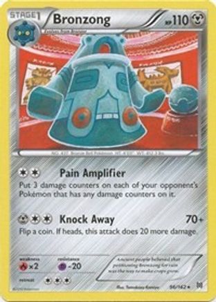Bronzong (96/162) Reverse Holofoil [XY: BREAKthrough] Pokemon Single Pokémon